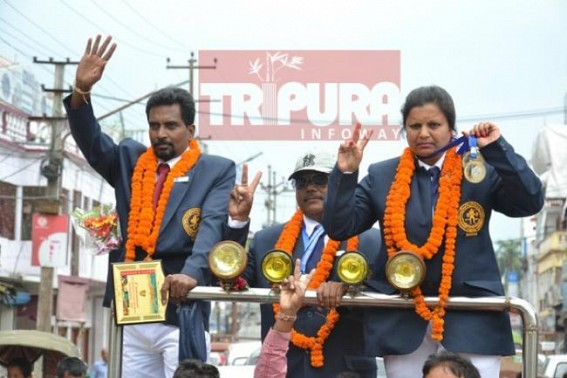 Tripura bags two golds in 4th International Strength lifting competition 